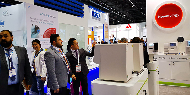 When Medlab M.E. meets Spring Festival (Genrui shines in Dubai at Medlab Middle East 2019)