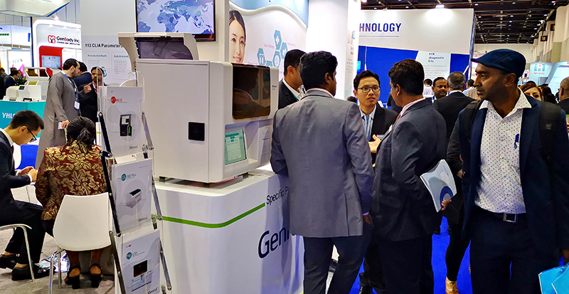 When Medlab M.E. meets Spring Festival (Genrui shines in Dubai at Medlab Middle East 2019)