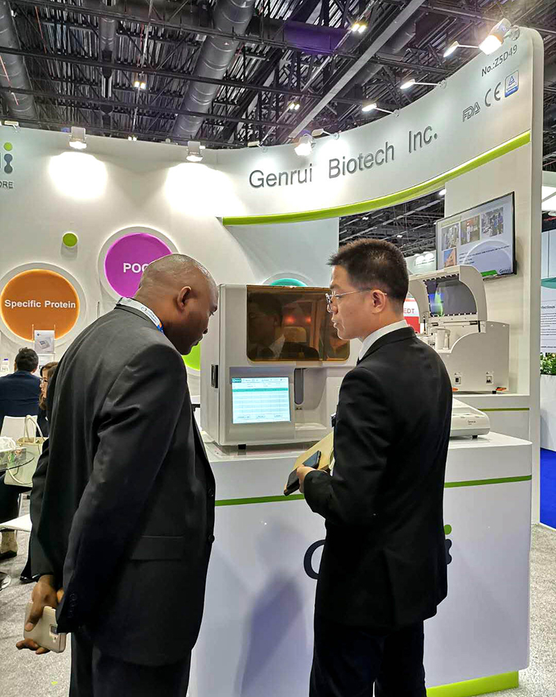 When Medlab M.E. meets Spring Festival (Genrui shines in Dubai at Medlab Middle East 2019)