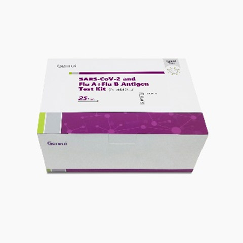 SARS-CoV-2/Flu A/Flu B Antigen Test Kit (Colloidal Gold)