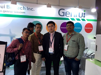 Genrui Participated At Medical Fair India 2017