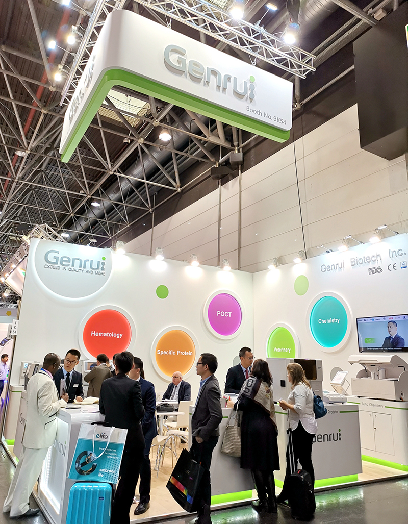 Genrui Shines At Medica 2018