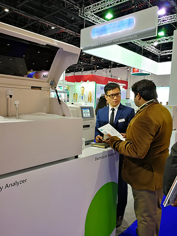 Genrui Showcased At Medlab Middle East 2018