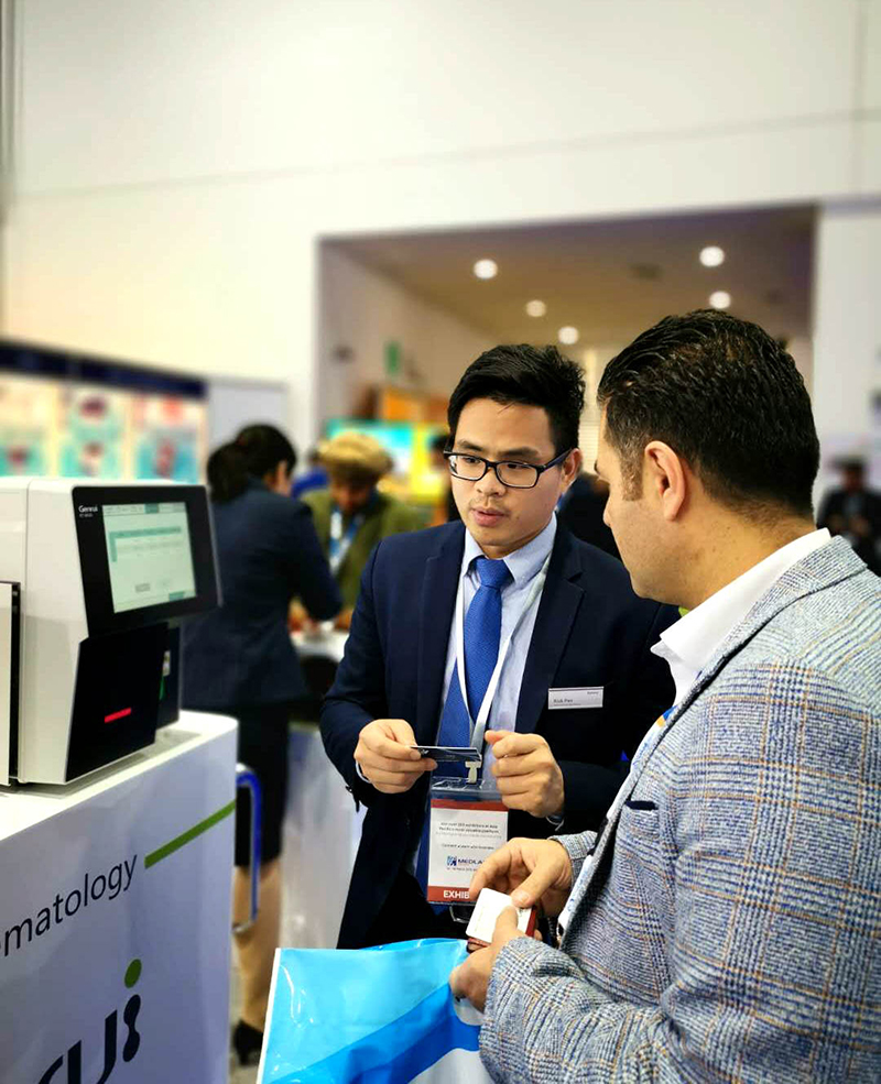 When Medlab M.E. meets Spring Festival (Genrui shines in Dubai at Medlab Middle East 2019)